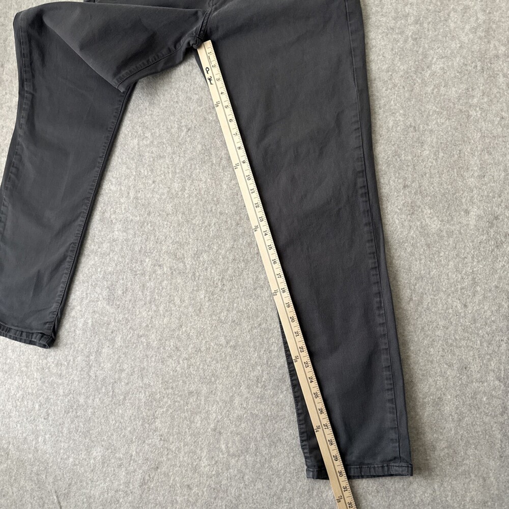 rag & bone Fit 2 Chino Pants Mens 34 Gray Slim Cotton Stretch - Picture 9 of 14